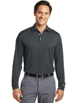 NIKE Long Sleeve Dri-FIT Stretch Tech Polo -Thread Logic Store NIKE Long Sleeve Dri FIT Stretch Tech Polo 3