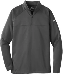 NIKE Therma-FIT 1/2-Zip Fleece -Thread Logic Store NIKE Therma FIT 12 Zip Fleece AnthraciteAnthracite XS 1