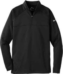 NIKE Therma-FIT 1/2-Zip Fleece -Thread Logic Store NIKE Therma FIT 12 Zip Fleece BlackBlack XS 9