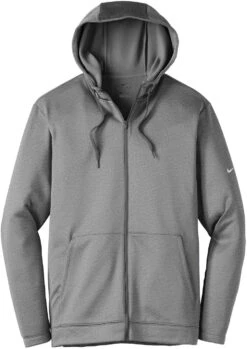 OUTLET-NIKE Therma-FIT Full-Zip Fleece Hoodie -Thread Logic Store NIKE Therma FIT Full Zip Fleece Hoodie Dark Grey Heather XS 9 afdeb1a1 ea69 49b0 9d45 c2dd54bd9c75