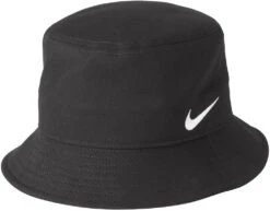 Nike Swoosh Bucket Hat -Thread Logic Store NKBFN6319 anthracite flat left