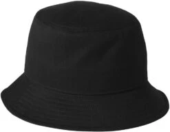 Nike Swoosh Bucket Hat -Thread Logic Store NKBFN6319 black flat right