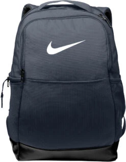 Nike Brasilia Medium Backpack 12 Nike Brasilia Medium Backpack -Thread Logic Store NKDH7709 midnightnavy product straight
