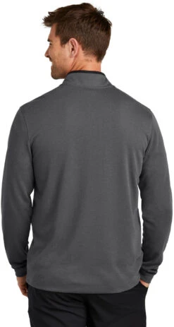 OUTLET-Nike Textured 1/2-Zip Cover-Up -Thread Logic Store NKDX6702 darkgrey model front 3ac27fad ff5c 4b0a 9cf4 142dba4dec50