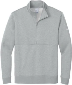 Nike Club Fleece Sleeve Swoosh 30 Nike Club Fleece Sleeve Swoosh -Thread Logic Store NKDX6718 darkgreyheather flat front