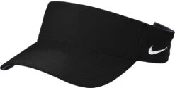 Nike Dri-FIT Team Performance Visor 23 Nike Dri-FIT Team Performance Visor -Thread Logic Store NKFB5675 black flat left