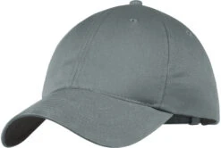 Nike Unstructured Cotton/Poly Twill Cap -Thread Logic Store NKFB6449 darkgrey flat left