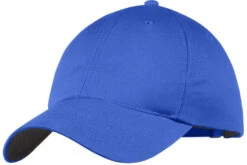 Nike Unstructured Cotton/Poly Twill Cap -Thread Logic Store NKFB6449 gameroyal flat left