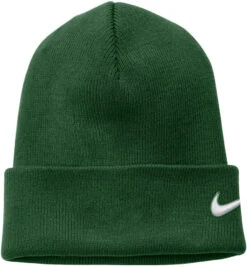 Nike Team Cuffed Beanie -Thread Logic Store NKFB6539 gorgegreen flat front