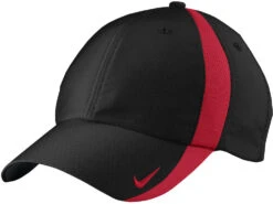 Nike Sphere Performance Cap 27 Nike Sphere Performance Cap -Thread Logic Store NKFD9709 black gymred flat left