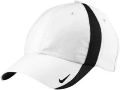 Nike Sphere Performance Cap 35 Nike Sphere Performance Cap -Thread Logic Store NKFD9709 white black flat left