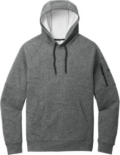 Nike Therma-FIT Pocket Pullover Fleece Hoodie 22 Nike Therma-FIT Pocket Pullover Fleece Hoodie -Thread Logic Store NKFD9735 CHARCOALHEATHER Flat Front
