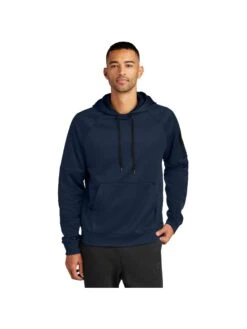 Nike Therma-FIT Pocket Pullover Fleece Hoodie 36 Nike Therma-FIT Pocket Pullover Fleece Hoodie -Thread Logic Store NKFD9735 NAVY Model Front