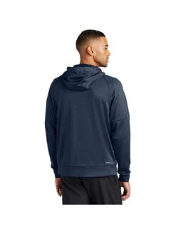 Nike Therma-FIT Pocket Full-Zip Fleece Hoodie -Thread Logic Store NKFD9859 NAVY Model Back