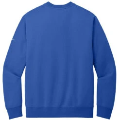 OUTLET-Nike Club Fleece Sleeve Swoosh Crew -Thread Logic Store NKFD9863 GAMEROYAL Flat Back