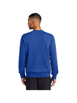 OUTLET-Nike Club Fleece Sleeve Swoosh Crew -Thread Logic Store NKFD9863 GAMEROYAL Model Back