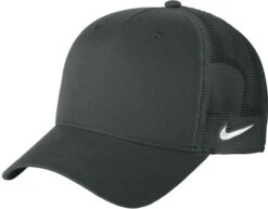 Nike Snapback Mesh Trucker Cap -Thread Logic Store NKFN9893 anthracite anthracite flat left