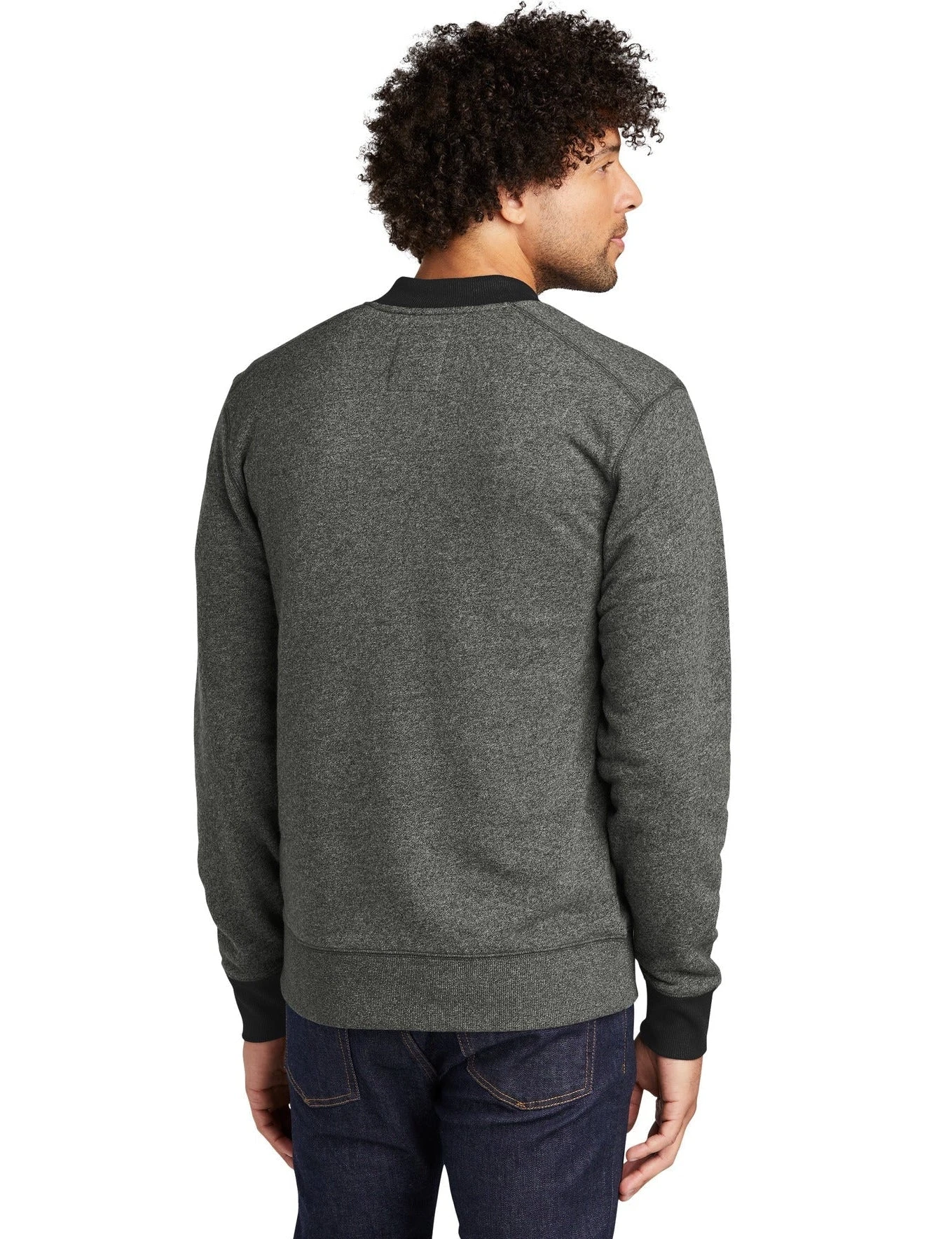 OUTLET-New Era French Terry Baseball Full-Zip 5 OUTLET-New Era French Terry Baseball Full-Zip - Image 5