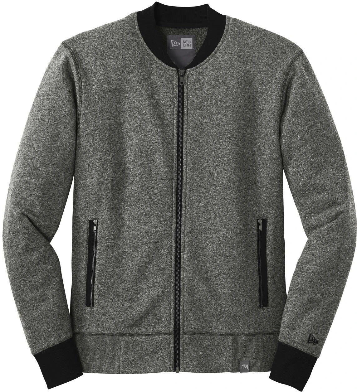 OUTLET-New Era French Terry Baseball Full-Zip 2 OUTLET-New Era French Terry Baseball Full-Zip - Image 2