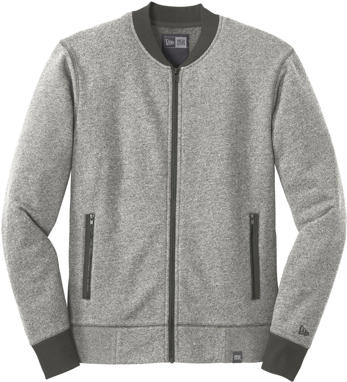 OUTLET-New Era French Terry Baseball Full-Zip 6 OUTLET-New Era French Terry Baseball Full-Zip - Image 6