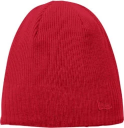 New Era Knit Beanie -Thread Logic Store New Era Knit Beanie Red OSFA 5