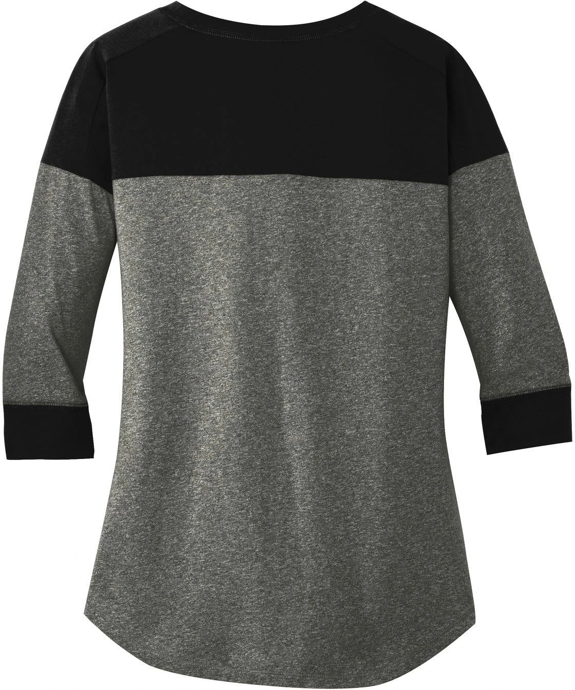 New Era Ladies Heritage 3/4-Sleeve Baseball Raglan Tee 3 New Era Ladies Heritage 3/4-Sleeve Baseball Raglan Tee - Image 3