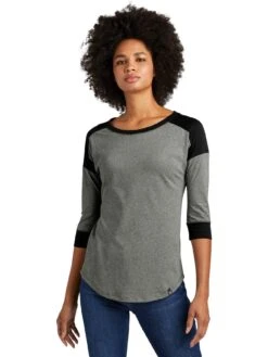 New Era Ladies Heritage 3/4-Sleeve Baseball Raglan Tee 21 New Era Ladies Heritage 3/4-Sleeve Baseball Raglan Tee -Thread Logic Store New Era Ladies Heritage 34 Sleeve Baseball Raglan Tee 3