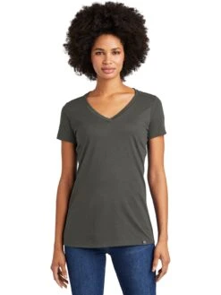 New Era Ladies Heritage Blend V-Neck Tee -Thread Logic Store New Era Ladies Heritage Blend V Neck Tee 18