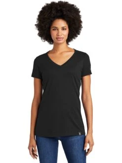 New Era Ladies Heritage Blend V-Neck Tee -Thread Logic Store New Era Ladies Heritage Blend V Neck Tee 6
