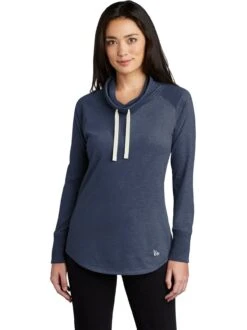 OUTLET-New Era Ladies Sueded Cotton Blend Cowl Tee -Thread Logic Store New Era Ladies Sueded Cotton Blend Cowl Tee 15