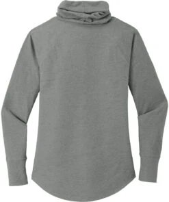 OUTLET-New Era Ladies Sueded Cotton Blend Cowl Tee -Thread Logic Store New Era Ladies Sueded Cotton Blend Cowl Tee 2