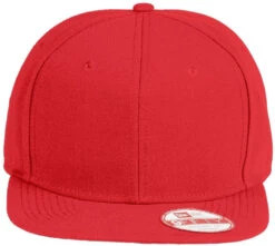 New Era Original Fit Flat Bill Snapback Cap -Thread Logic Store New Era Original Fit Flat Bill Snapback Cap Scarlet OSFA 10