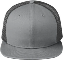 New Era Original Fit Snapback Trucker Cap -Thread Logic Store New Era Original Fit Snapback Trucker Cap GreyGraphite OSFA 7