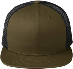 New Era Original Fit Snapback Trucker Cap -Thread Logic Store New Era Original Fit Snapback Trucker Cap OliveBlack OSFA 10