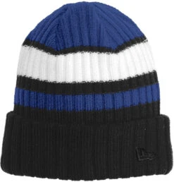 New Era Ribbed Tailgate Beanie -Thread Logic Store New Era Ribbed Tailgate Beanie RoyalBlack OSFA 5