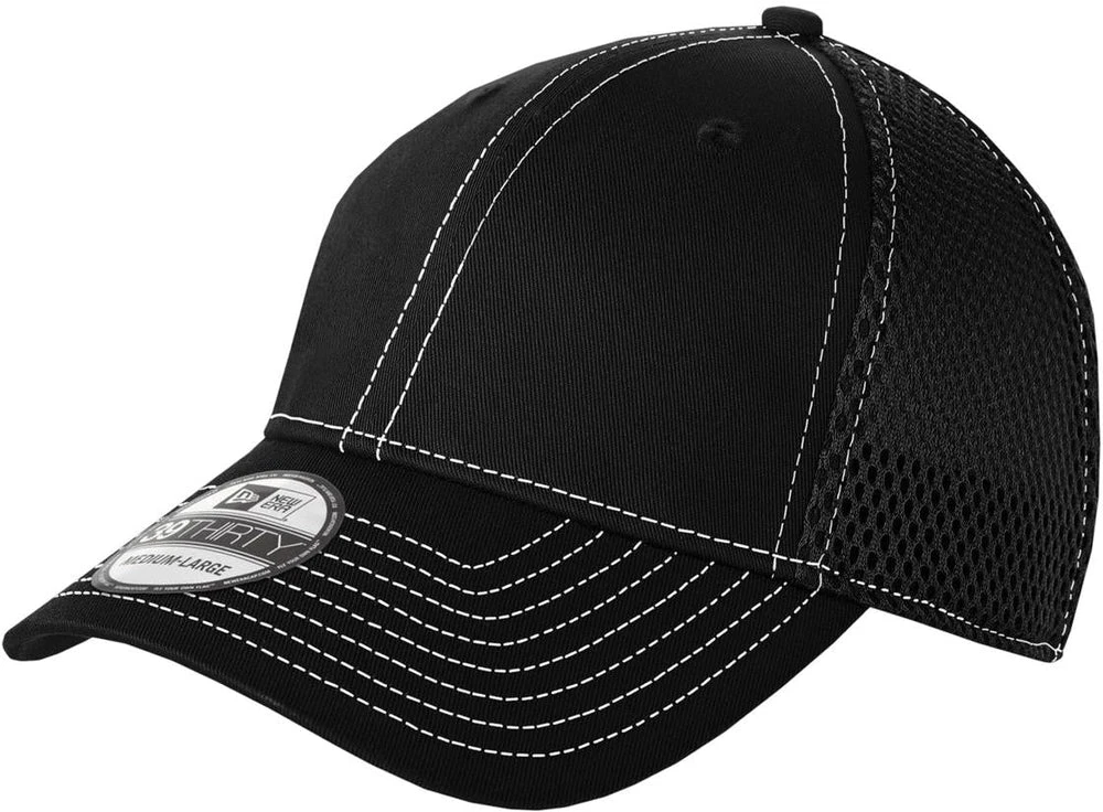 New Era Stretch Mesh Contrast Stitch Cap 2 New Era Stretch Mesh Contrast Stitch Cap - Image 2