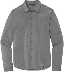 OGIO Commuter Woven Shirt -Thread Logic Store OGIO Commuter Woven Shirt Gear Grey Heather S 5