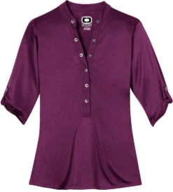 OGIO Crush Henley -Thread Logic Store OGIO Crush Henley Purple Luxe XS 13