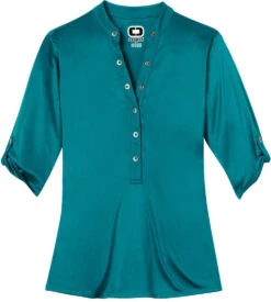 OGIO Crush Henley -Thread Logic Store OGIO Crush Henley Torque Teal XS 17