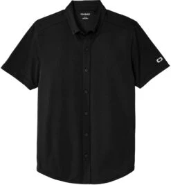OGIO Gravitate Full-Button Polo -Thread Logic Store OGIO Gravitate Full Button Polo Blacktop S 1