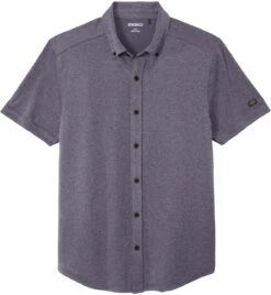 OGIO Gravitate Full-Button Polo -Thread Logic Store OGIO Gravitate Full Button Polo Navy Heather S 13