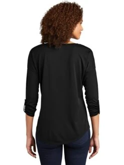 OUTLET-OGIO Ladies Gravitate Scoop 3/4-Sleeve -Thread Logic Store OGIO Ladies Gravitate Scoop 34 Sleeve 4