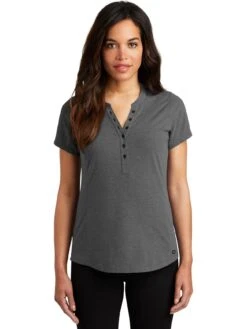 OGIO Ladies Tread Henley -Thread Logic Store OGIO Ladies Tread Henley 3