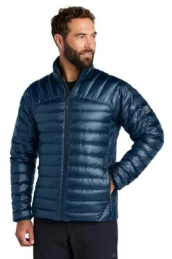 Outdoor Research 800 Tech Down Jacket -Thread Logic Store OR322228 navalblue model front