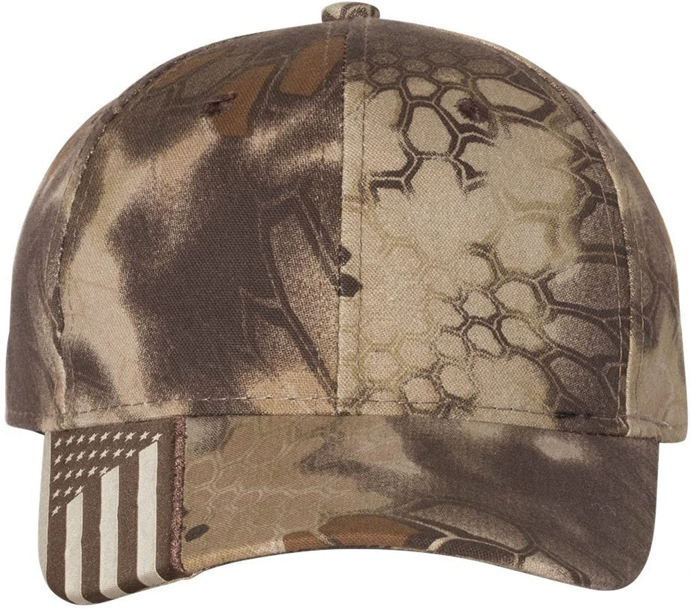 Outdoor Cap Camo Cap With Flag Visor 2 Outdoor Cap Camo Cap With Flag Visor - Image 2