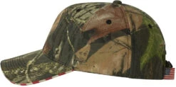 Outdoor Cap Camo With Flag Sandwich Visor Cap -Thread Logic Store Outdoor Cap Camo with Flag Sandwich Visor Cap 3