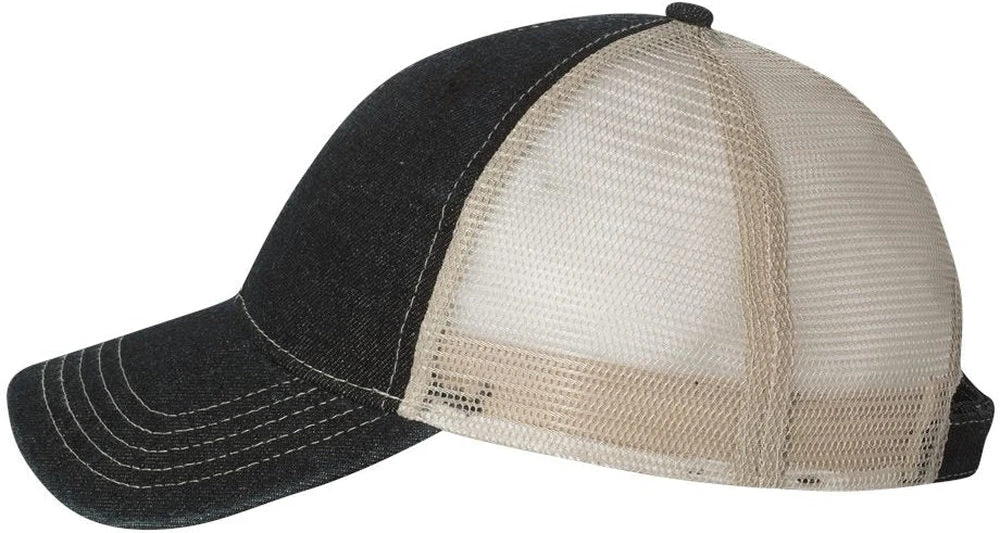 Outdoor Cap Denim Mesh Back Cap 4 Outdoor Cap Denim Mesh Back Cap - Image 4
