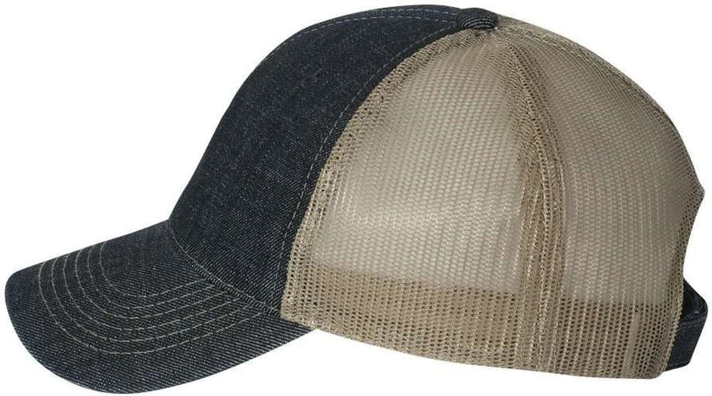 Outdoor Cap Denim Mesh Back Cap 7 Outdoor Cap Denim Mesh Back Cap - Image 7