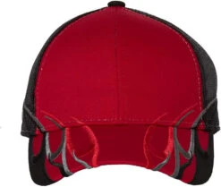 Outdoor Cap Flame Mesh-Back Cap -Thread Logic Store Outdoor Cap Flame Mesh Back Cap RedBlack OSFA 10