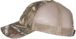 Outdoor Cap Washed Brushed Mesh-Back Camo Cap -Thread Logic Store Outdoor Cap Washed Brushed Mesh Back Camo Cap 3